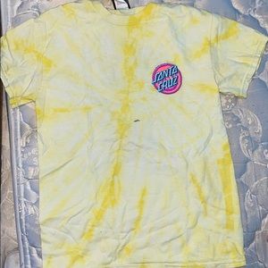 tie-dye graphic Santa Cruz shirt!